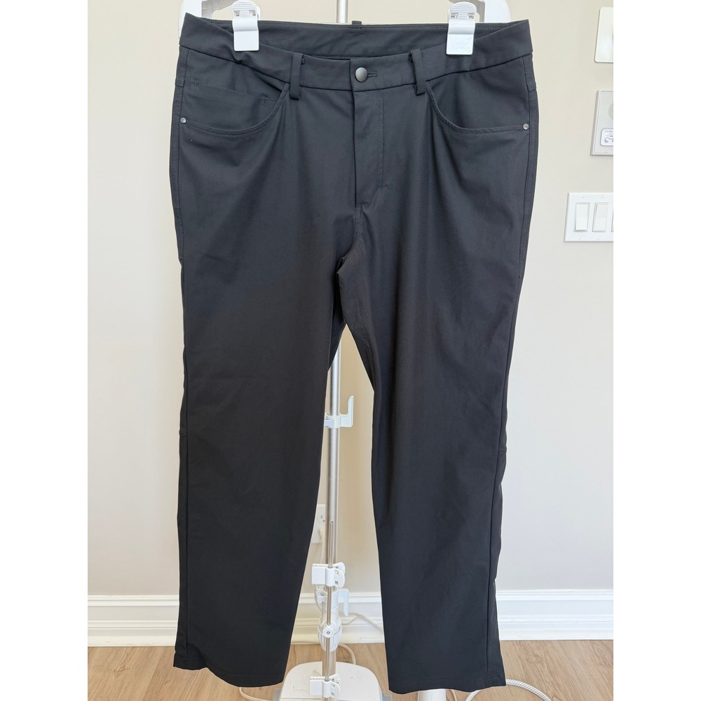 lululemon Pants Mens Black Technical Stretch ABC Fit Five Pocket Commuter Golf